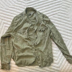 Universal Thread Olive Button Down Shirt